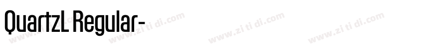 QuartzL Regular字体转换 QuartzL Regular字体转换